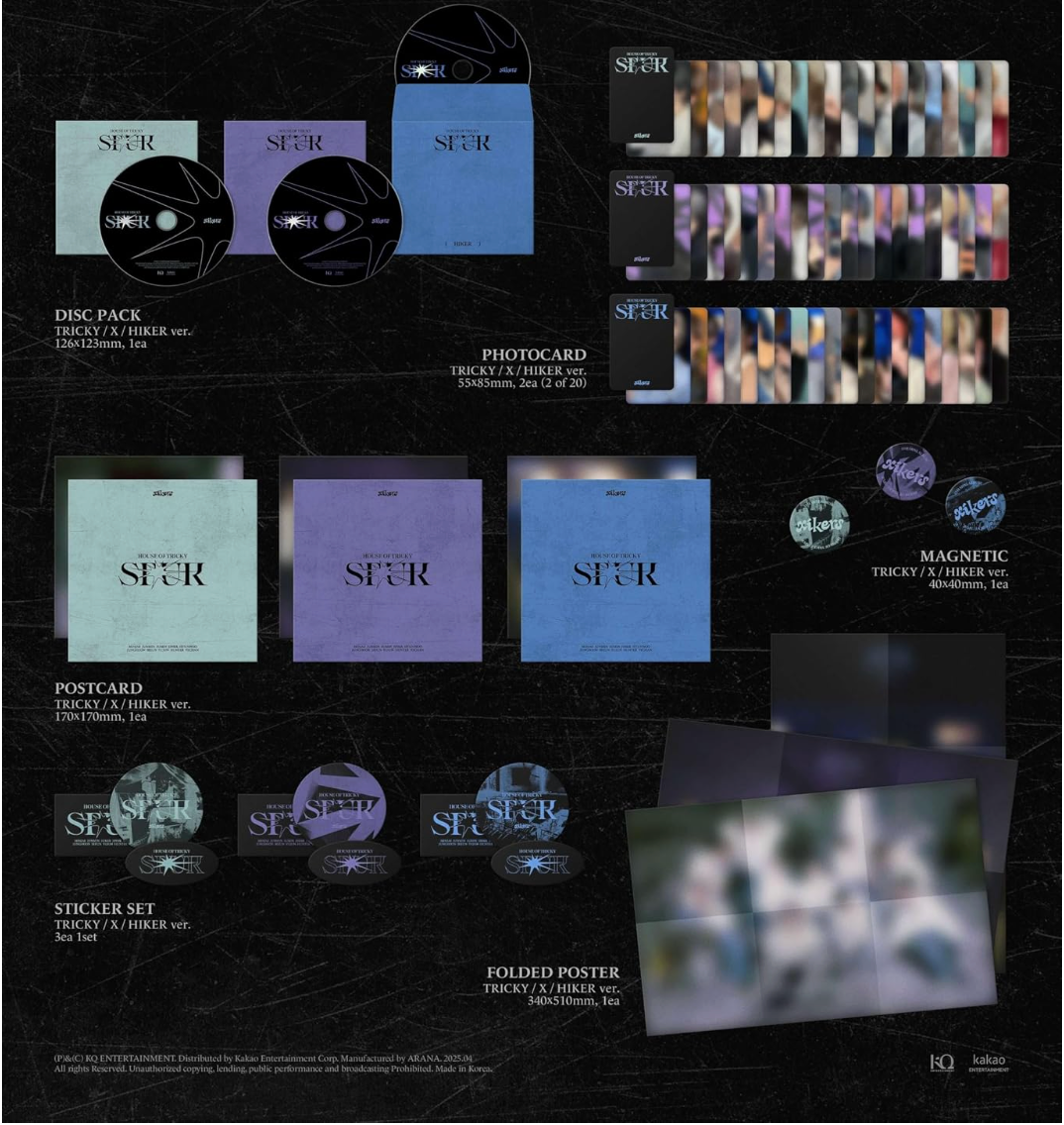 XIKERS - 5TH MINI ALBUM SPUR