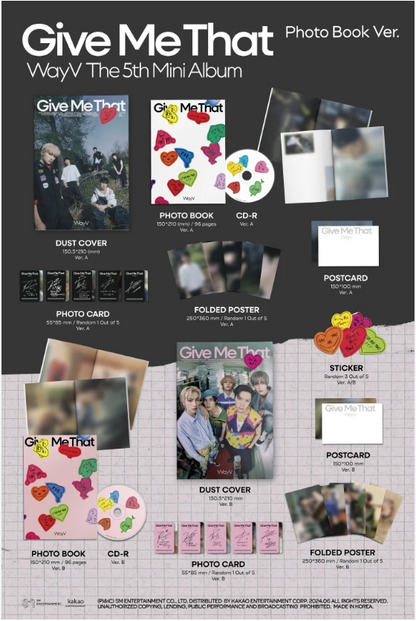 WAYV - GIVE ME THAT (PHOTOBOOK)