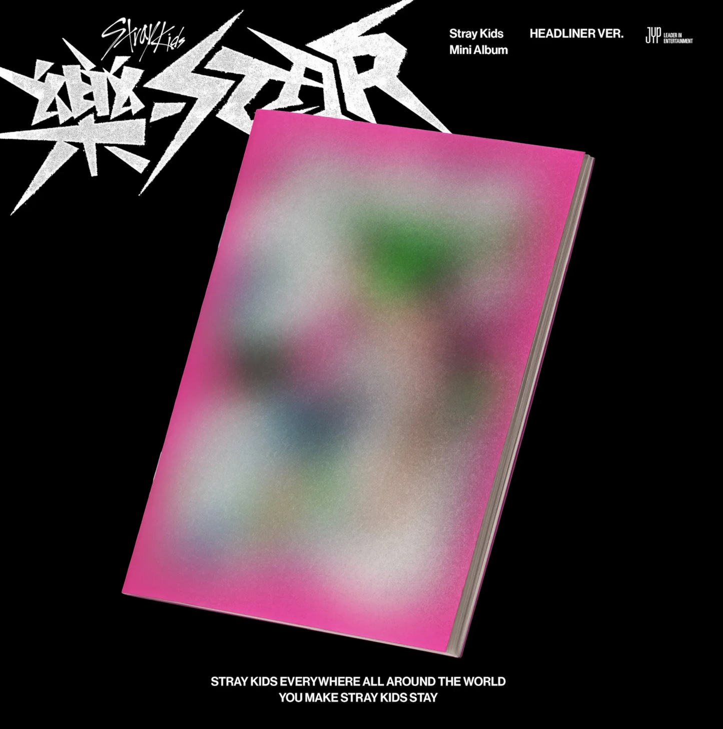 STRAY KIDS - 樂(ROCK)-STAR (HEADLINER VER)