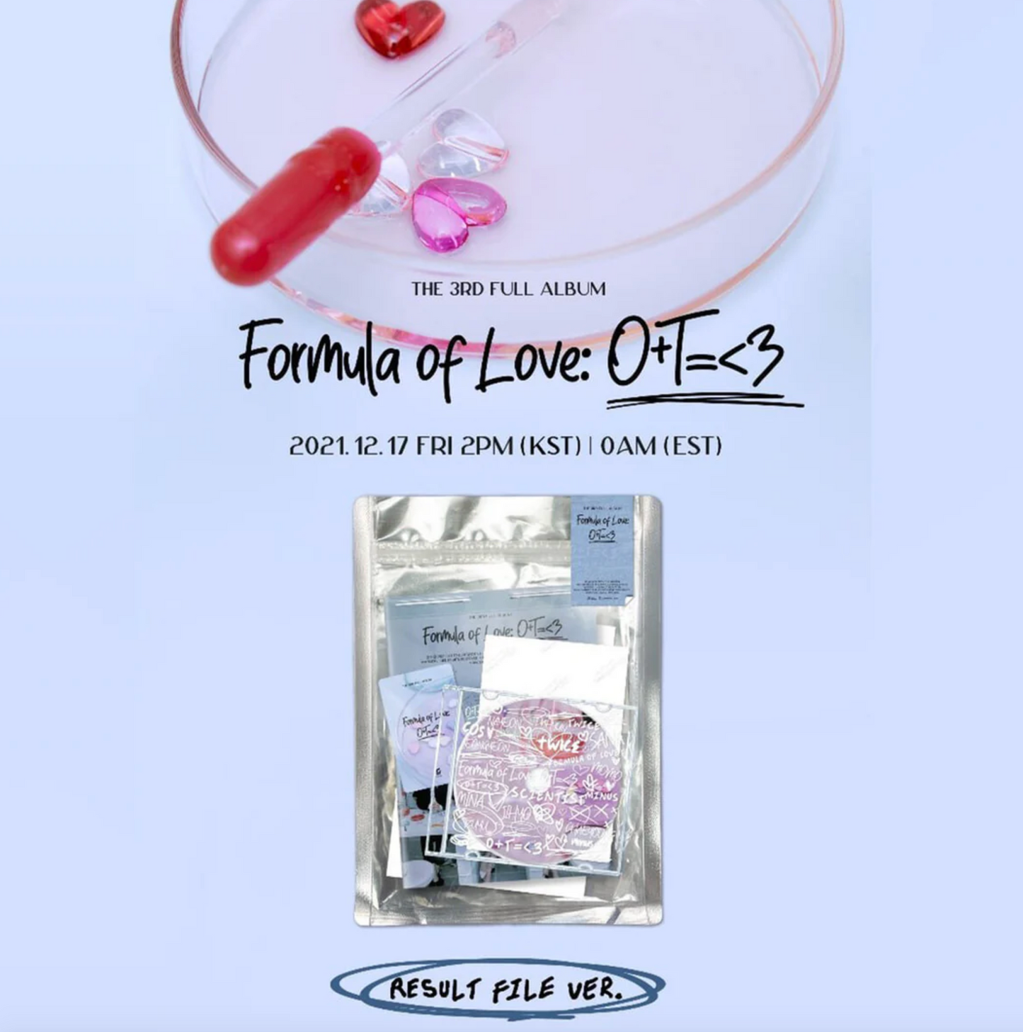 TWICE - FORMULA OF LOVE: O+T=<3 (RESULT FILE VER)