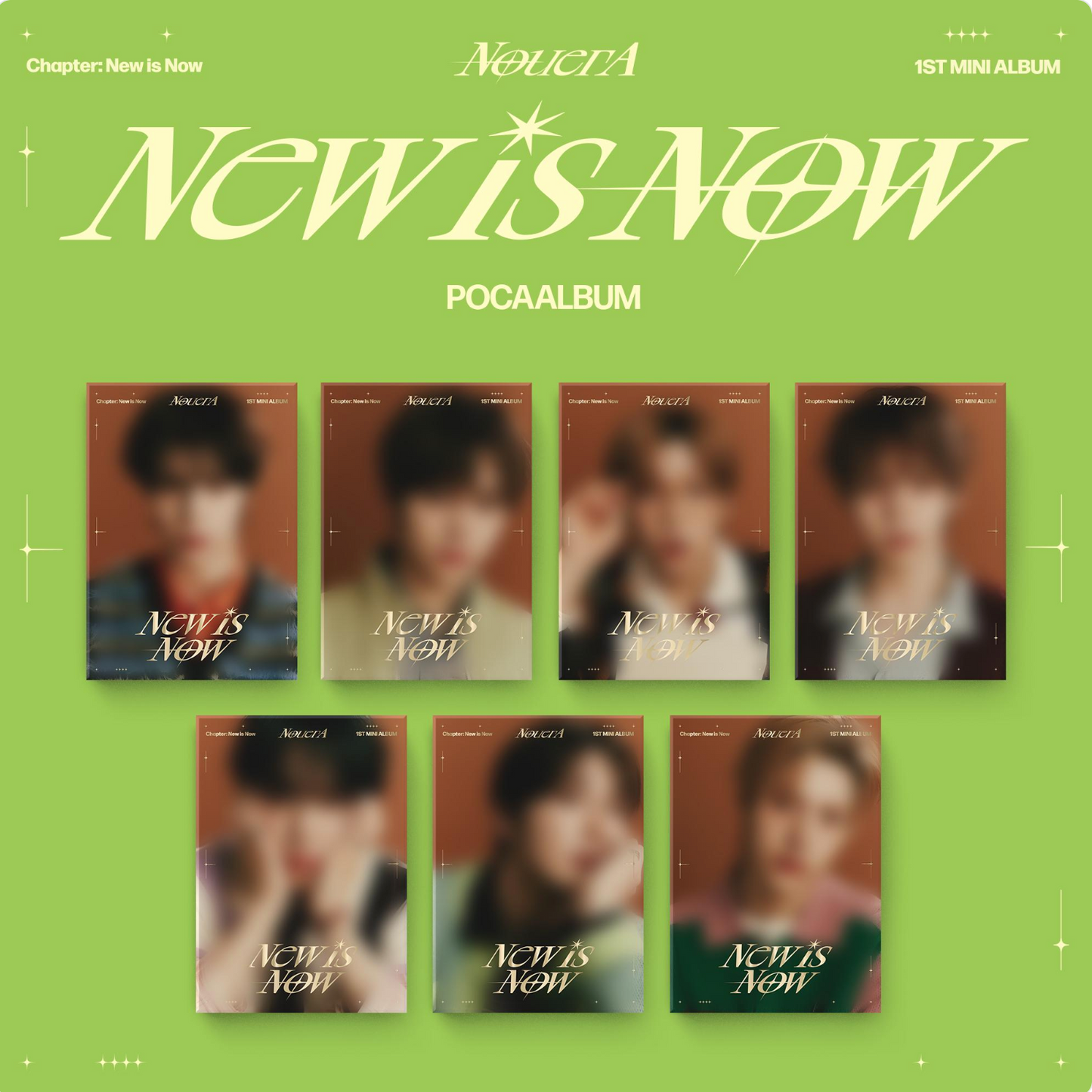 [MAKESTAR EXCLUSIVE] NOUERA - NEW IS NOW (POCAALBUM VER)