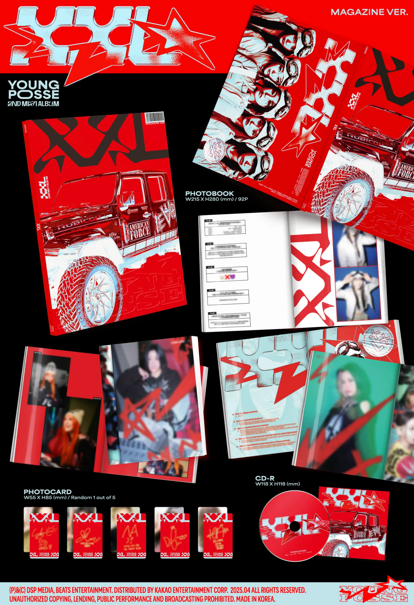 YOUNG POSSE - XXL (MAGAZINE VER)