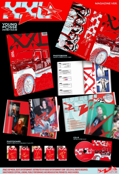 YOUNG POSSE - XXL (MAGAZINE VER)