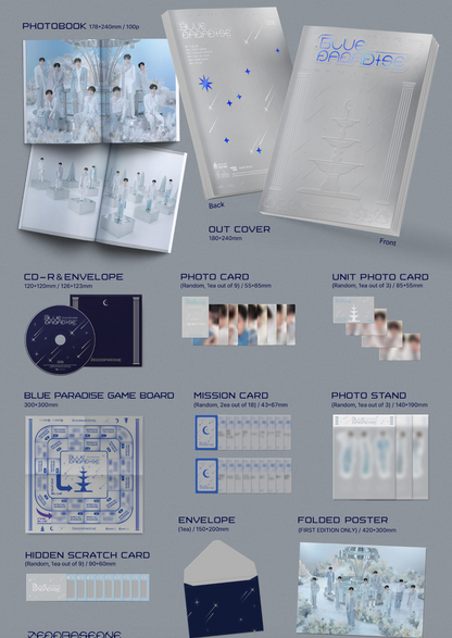 [LUCKY DRAW] ZEROBASEONE - BLUE PARADISE