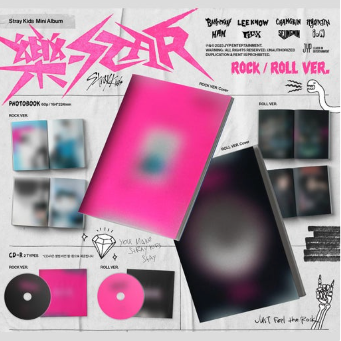 STRAY KIDS - 樂(ROCK)-STAR