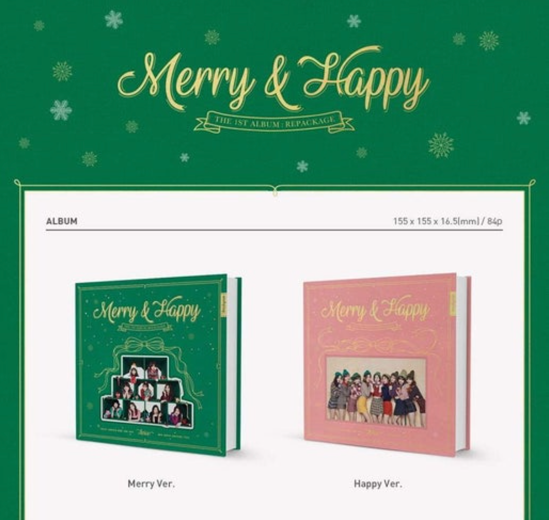 TWICE - MERRY & HAPPY