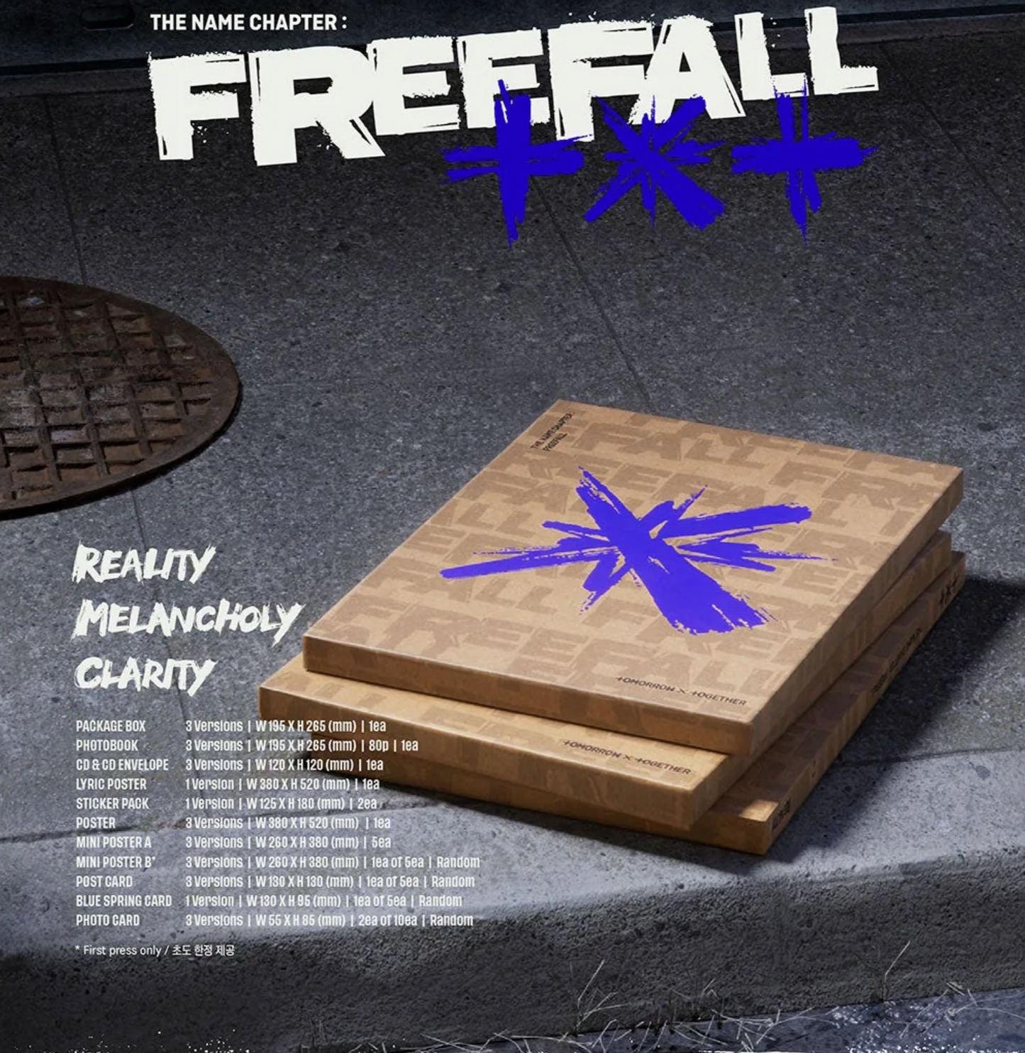 TOMORROWXTOGHETER (TXT) - THE NAME CHAPTER: FREEFALL