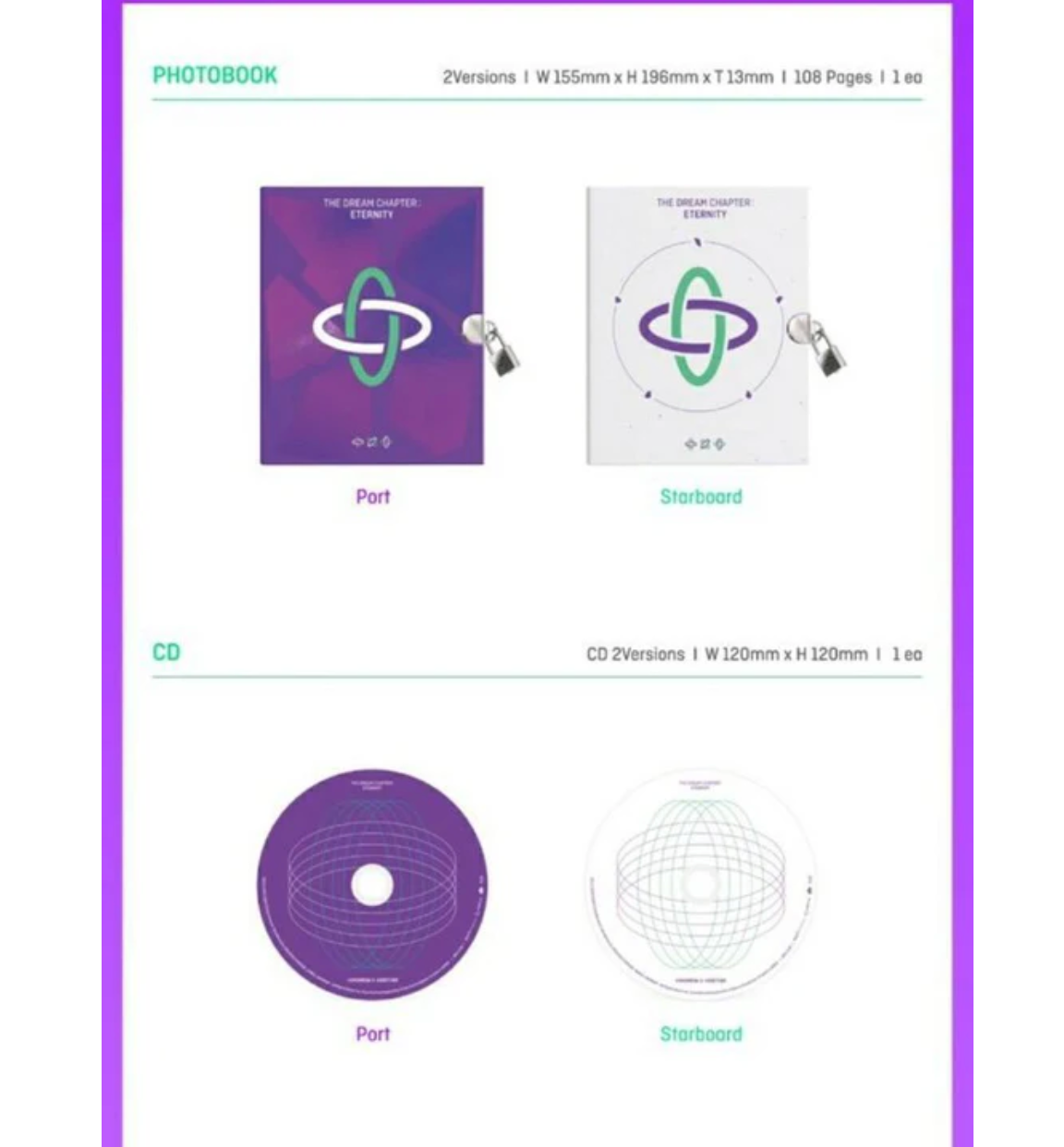 TOMORROWXTOGETHER (TXT) - THE DREAM CHAPTER: ETERNITY