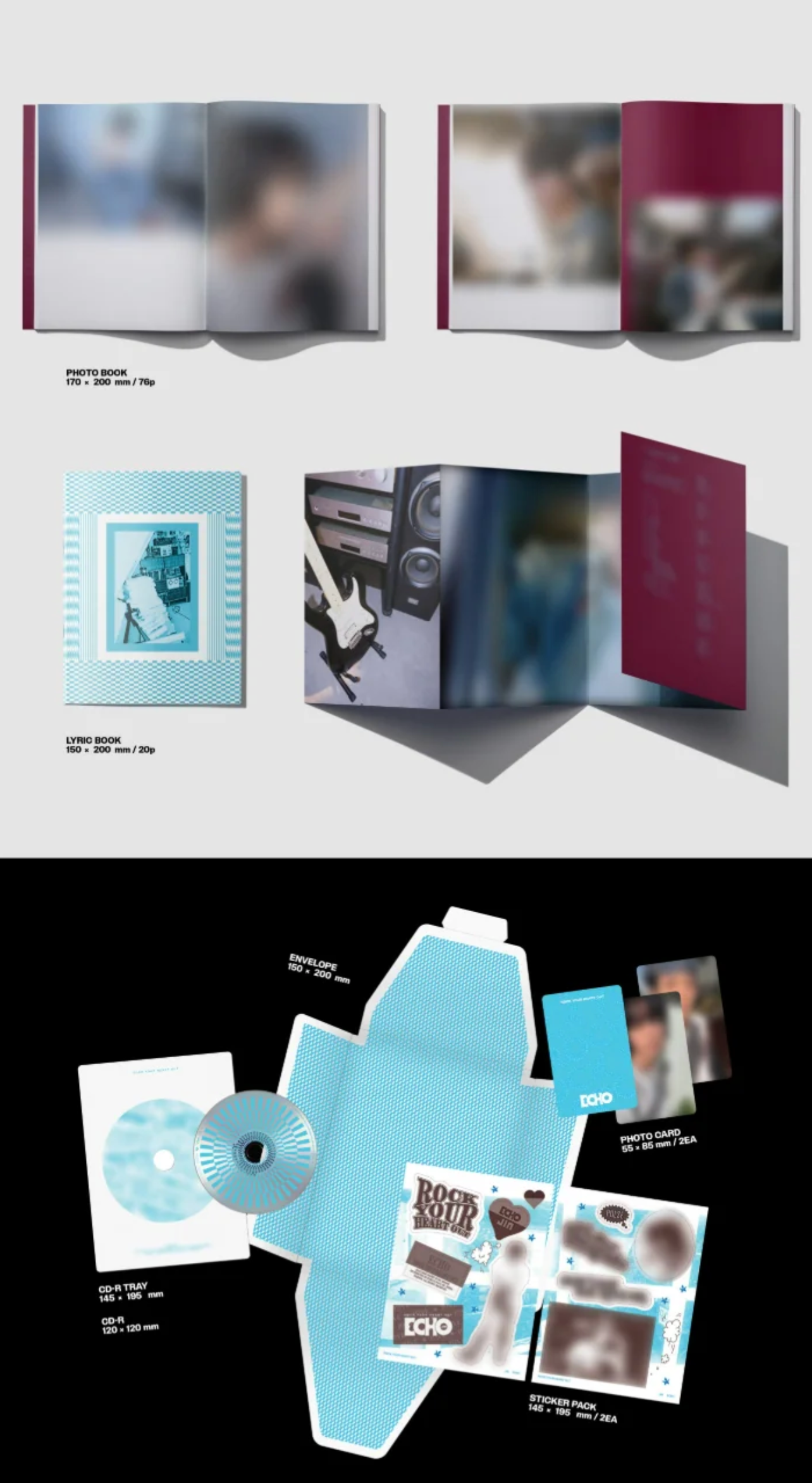 [PRE-ORDER] JIN (BTS) - ECHO