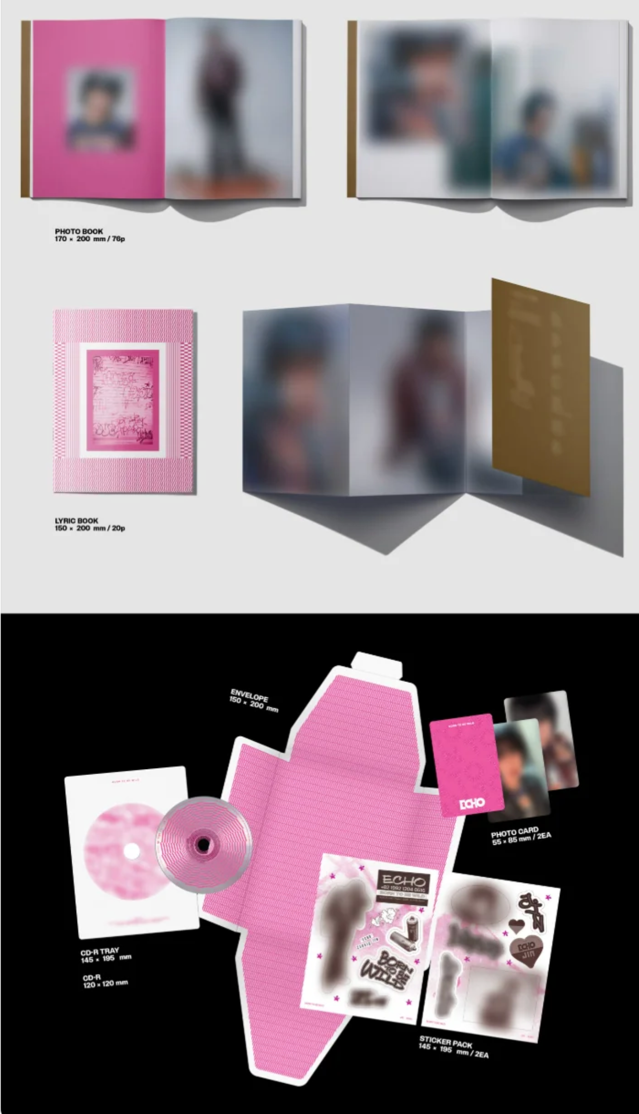 [PRE-ORDER] JIN (BTS) - ECHO