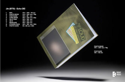 [PRE-ORDER] JIN (BTS) - ECHO