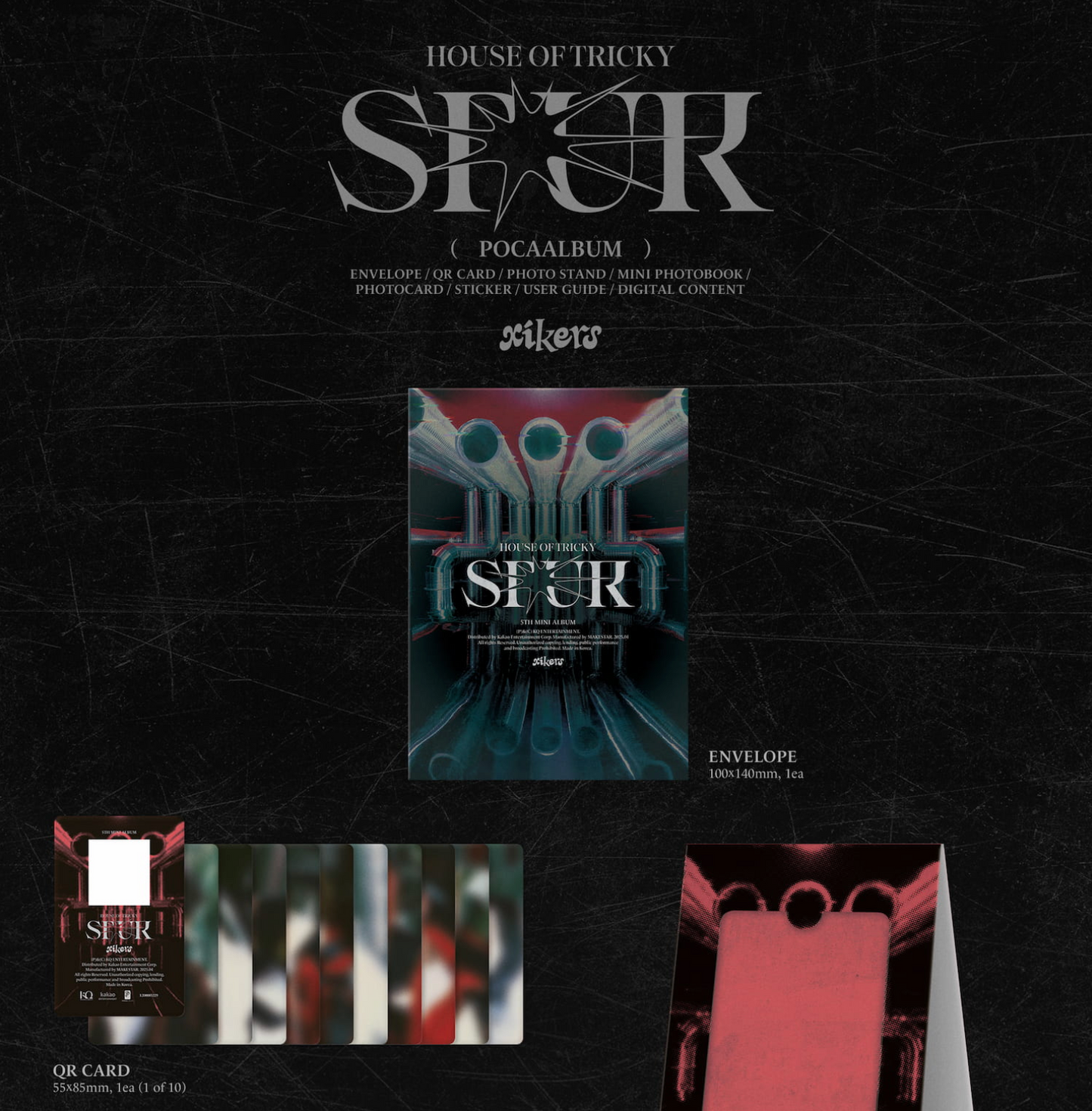 [LUCKY DRAW] XIKERS - HOUSE OF TRICKY 'STUR' (POCAALBUM)