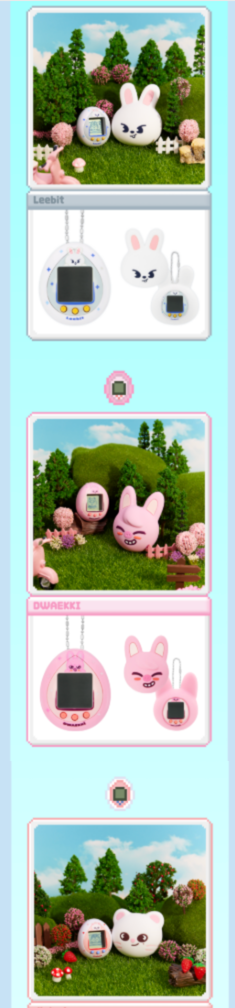 [PRE-ORDER] STRAY KIDS (SKZOO TAMAGOCHI & CASE SET)