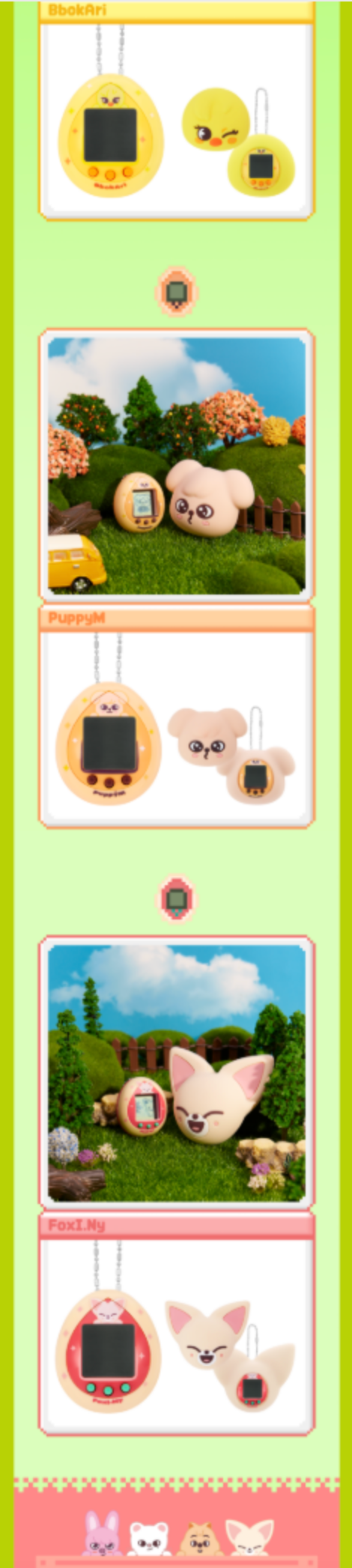 [PRE-ORDER] STRAY KIDS (SKZOO TAMAGOCHI & CASE SET)
