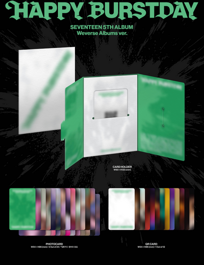 SEVENTEEN - HAPPY BURSTDAY (WEVERSE ALBUM)