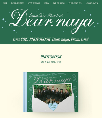 [PRE-ORDER] IZNA - DEAR, NAYA, FROM IZNA PHOTOBOOK 2025