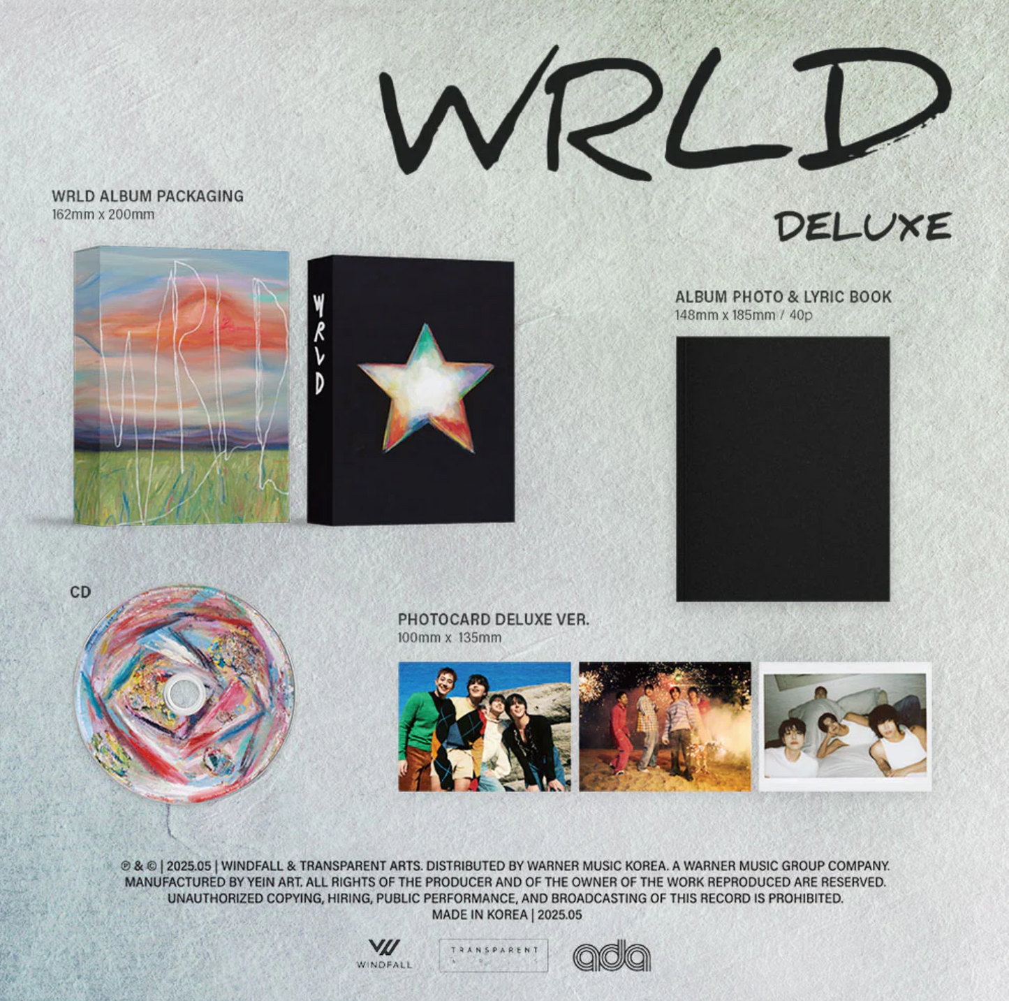 [PRE-ORDER] THE ROSE - WRLD ALBUM (DELUXE VER)