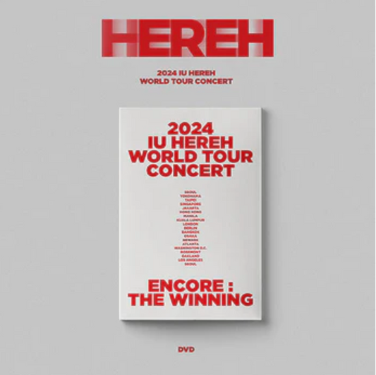 [PRE-ORDER] IU - HEREH 2024 WORLD TOUR CONCERT DVD