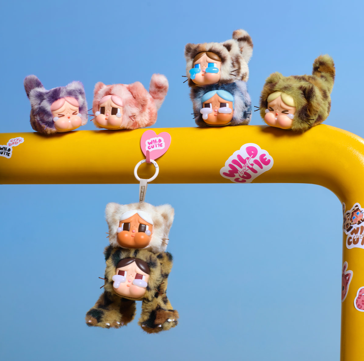 CRY BABY - WILD BUT CUTIE SERIES (PLUSH PENDANT BLIND BOX)