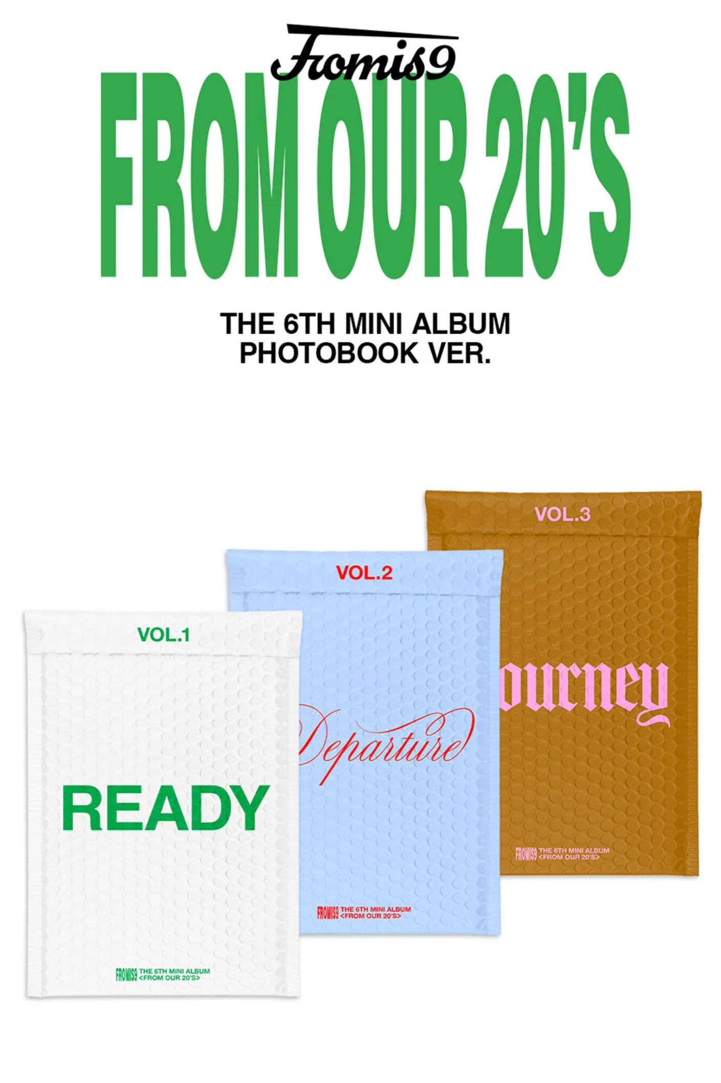 [PRE ORDER] FROMIS_9 - FROM OUR 20'S (PHOTOBOOK VER)