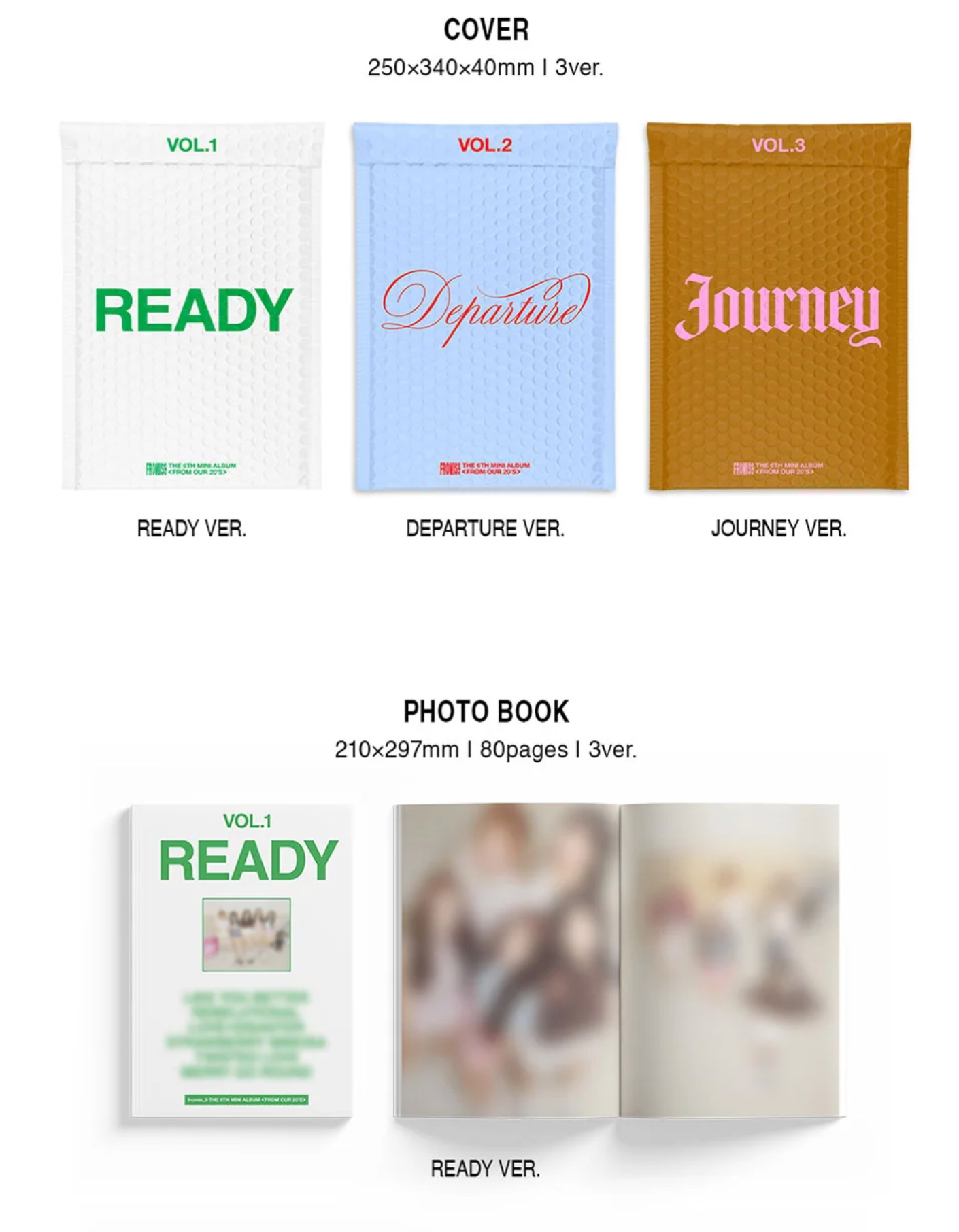 [PRE ORDER] FROMIS_9 - FROM OUR 20'S (PHOTOBOOK VER)
