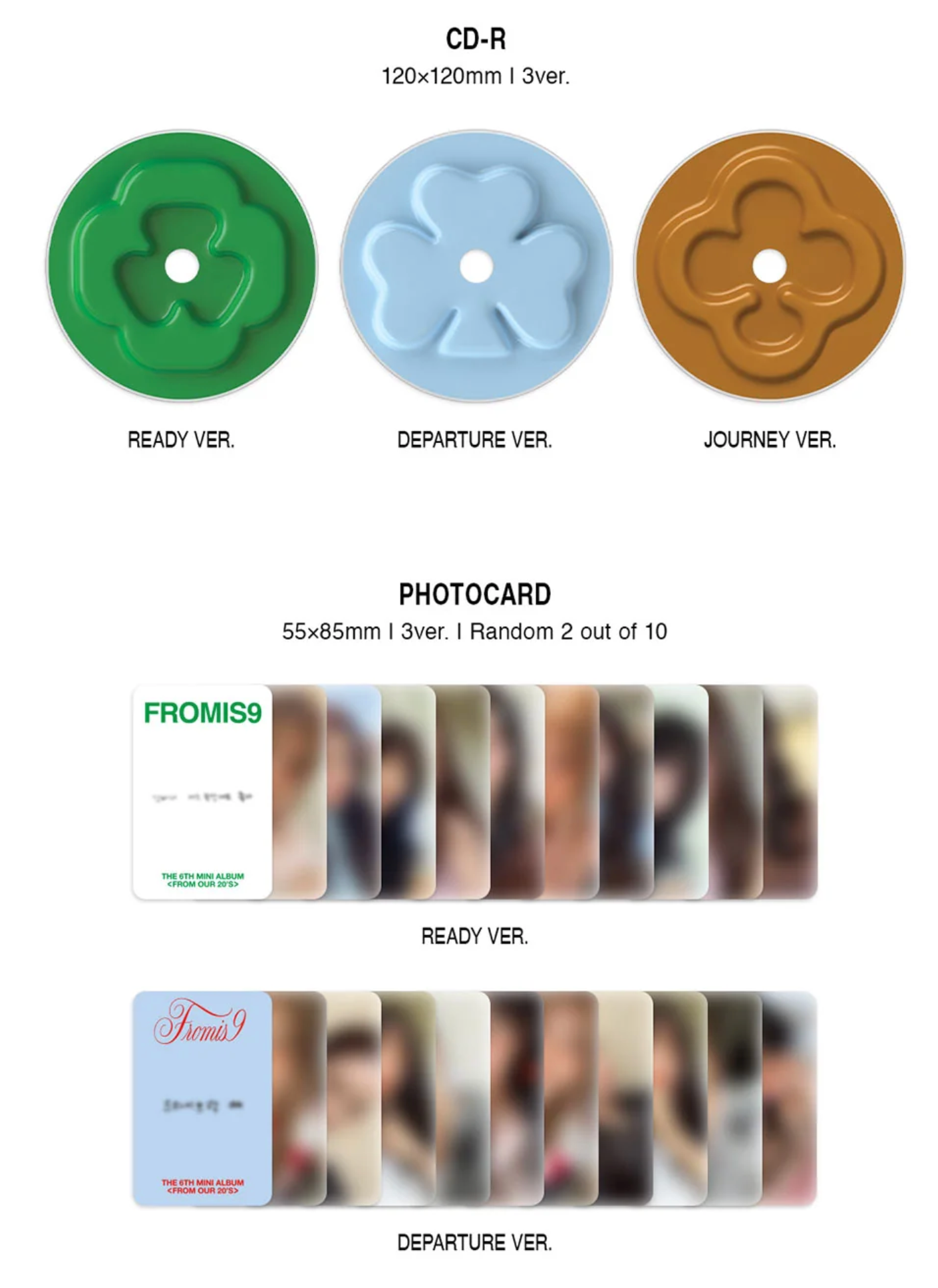 [PRE ORDER] FROMIS_9 - FROM OUR 20'S (PHOTOBOOK VER)