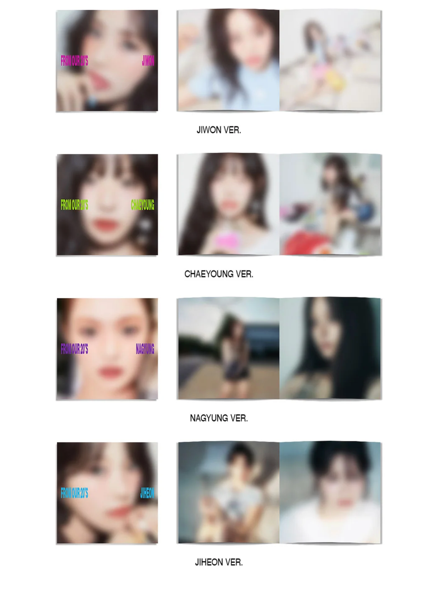 [PRE ORDER] FROMIS_9 - FROM OUR 20'S (DIGIPACK VER)