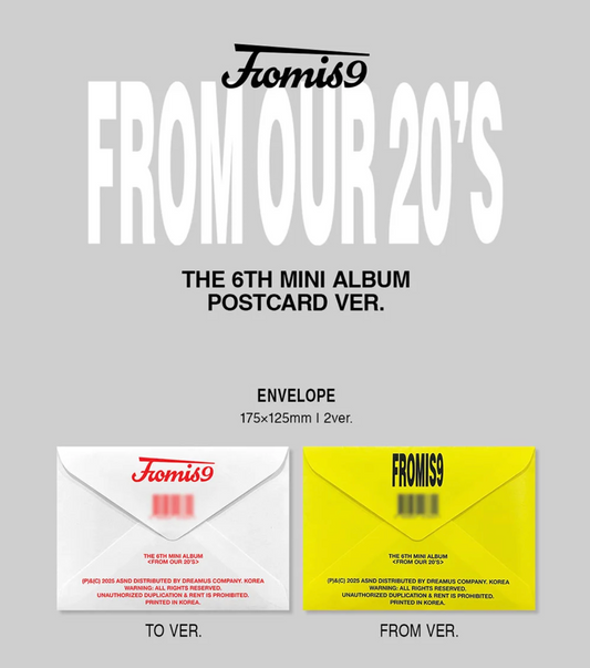 [PRE ORDER] FROMIS_9 - FROM OUR 20'S (POSTCARD VER)