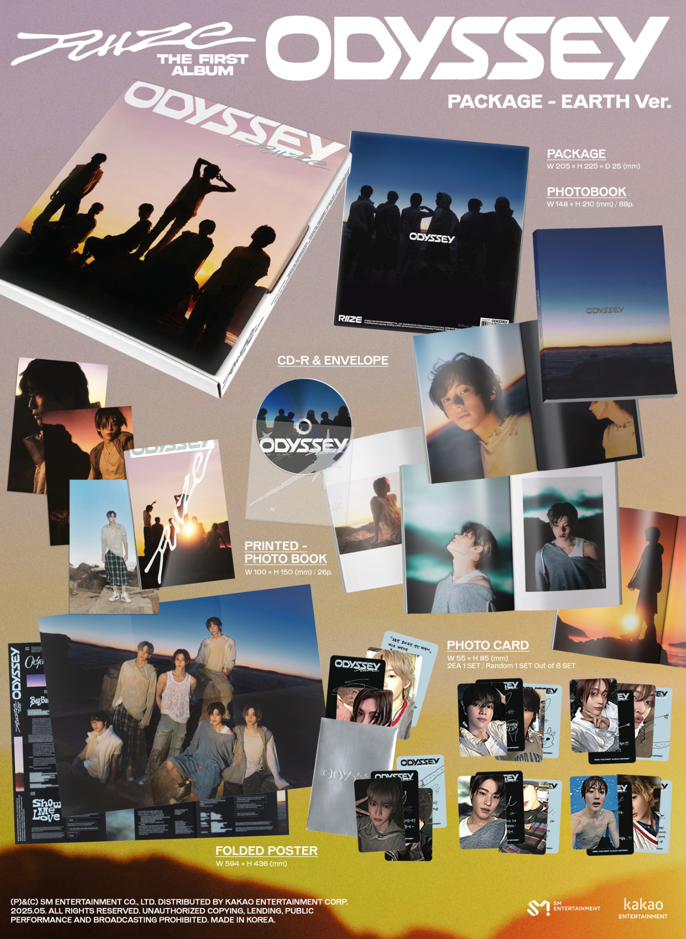 RIIZE - ODYSSEY (PACKAGE VER)