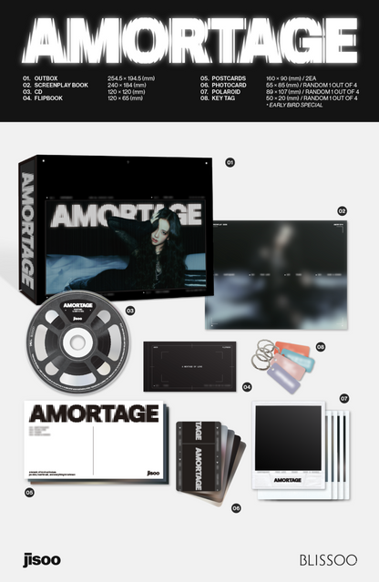 JISOO (BLACKPINK) - AMORTAGE (EXCLUSIVE EDITION)