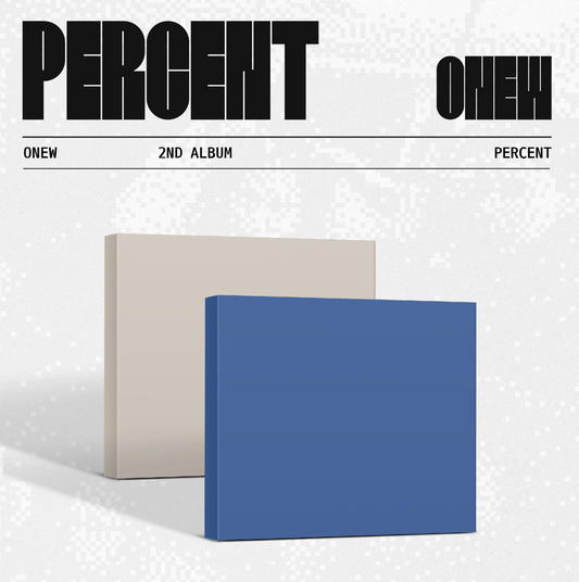 [PRE ORDER] ONEW - PERCENT (DIGIPACK VER)