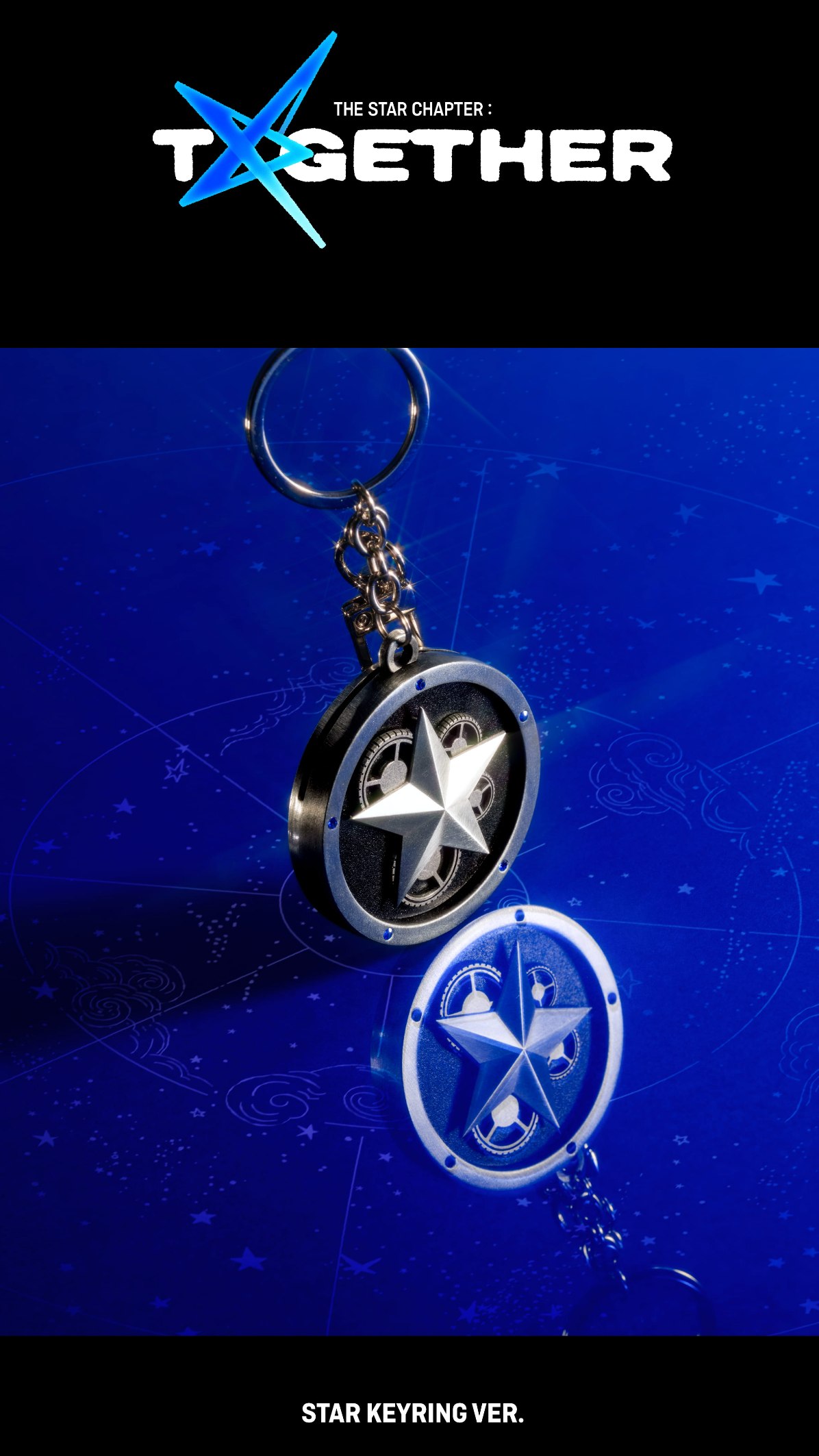 [PRE ORDER] TOMORROW X TOGETHER - THE STAR CHAPTER: TOGETHER (STAR KEYRING VER)