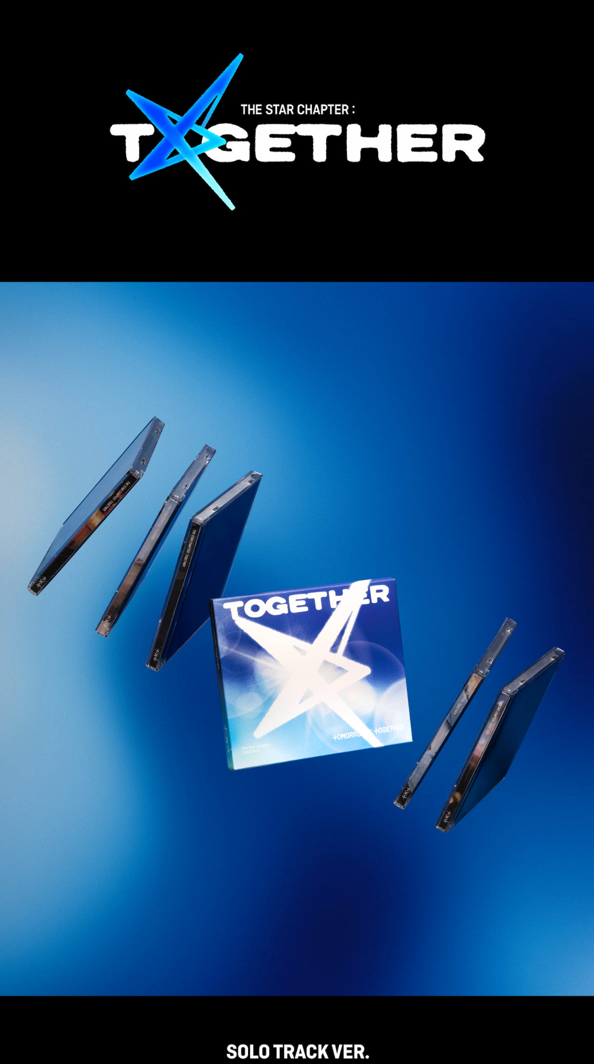[PRE ORDER] TOMORROW X TOGETHER - THE STAR CHAPTER: TOGETHER (SOLO TRACK VER)