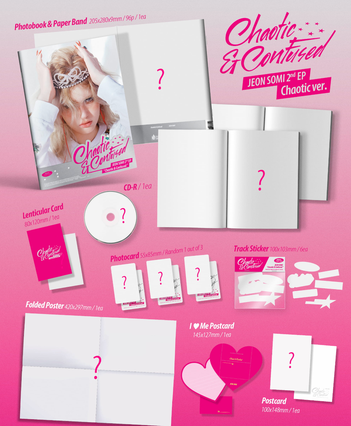 JEON SOMI - CHAOTIC & CONFUSED (PHOTOBOOK)