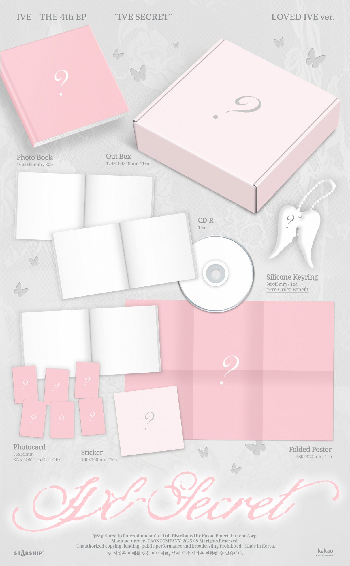 IVE - IVE SECRET (LOVED IVE ver.) (Limited Edition)