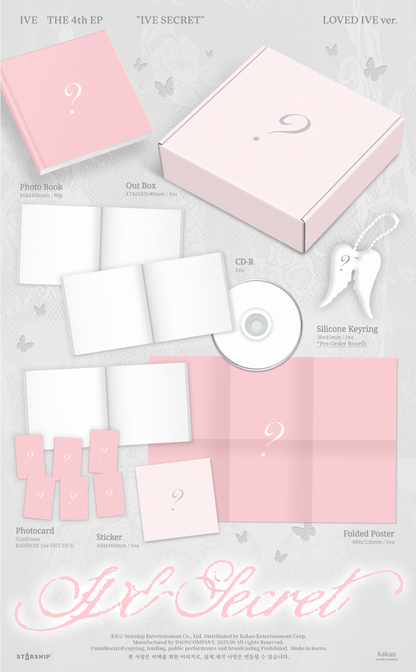 IVE - IVE SECRET (LOVED IVE ver.) (Limited Edition)