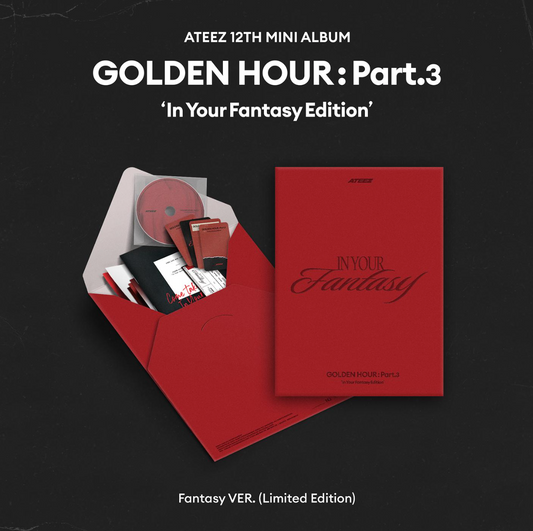 [PRE ORDER] ATEEZ - GOLDEN HOUR PART.3: IN YOUR FANTASY EDITION (LIMITED)