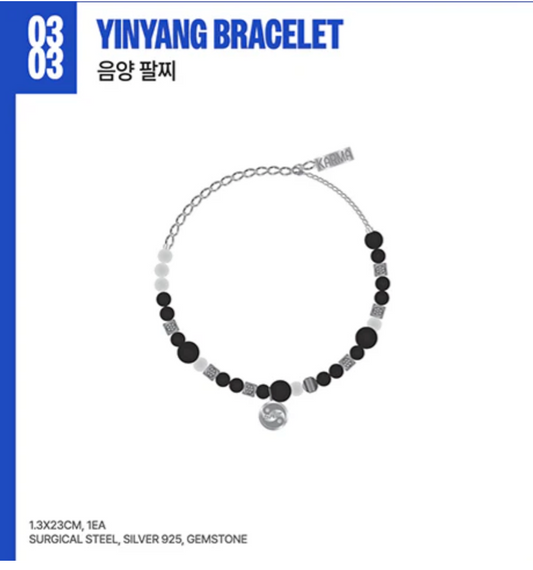 [PRE ORDER] STRAY KIDS - KARMA POP UP STORE OFICIAL SKZOO MD YINYANG BRACELET