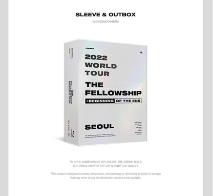 ATEEZ - THE FELLOWSHIP: BEGINNING OF THE END 2022 WORLD TOUR BLU-RAY