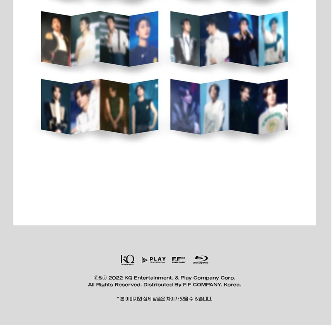 ATEEZ - THE FELLOWSHIP: BEGINNING OF THE END 2022 WORLD TOUR BLU-RAY