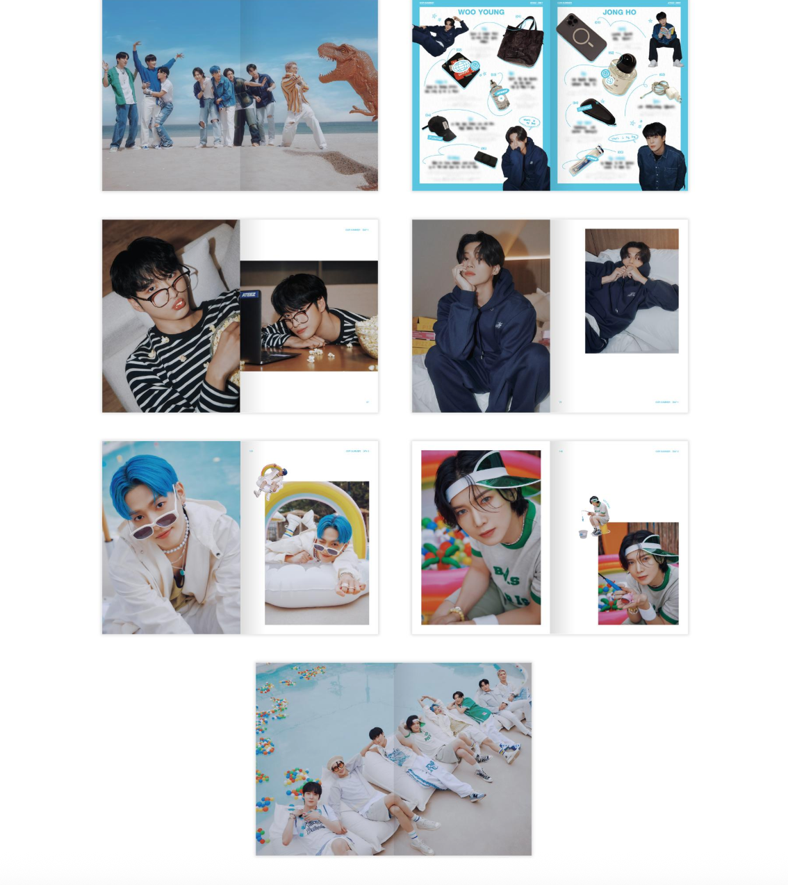 ATEEZ - SUMMER PHOTOBOOK 2023 DVD