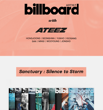ATEEZ - BILLBOARD ARTIST