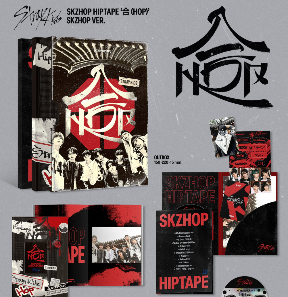 STRAY KIDS - SKZHOP HIPTAPE [合 (HOP)] (SKZHOP VER.)