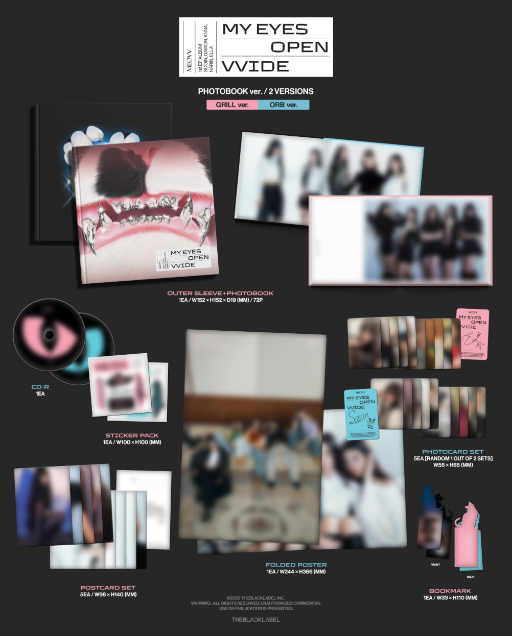 MEOVV - MY EYES OPEN VVIDE (PHOTOBOOK ver.)