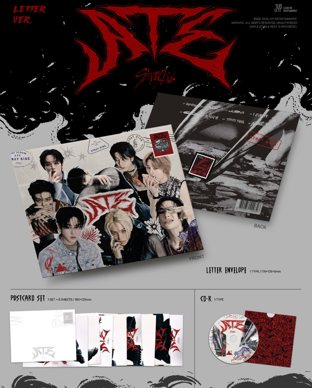 STRAY KIDS - ATE (LETTER VER)