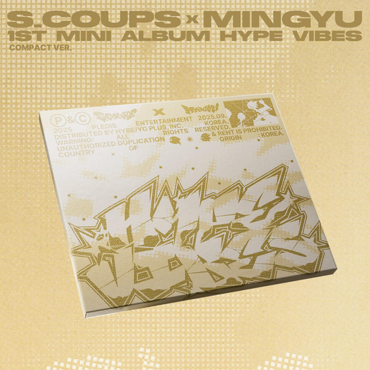 [PRE ORDER] S.COUPS X MINGYU - HAPPY VIBES (COMPACT VER)