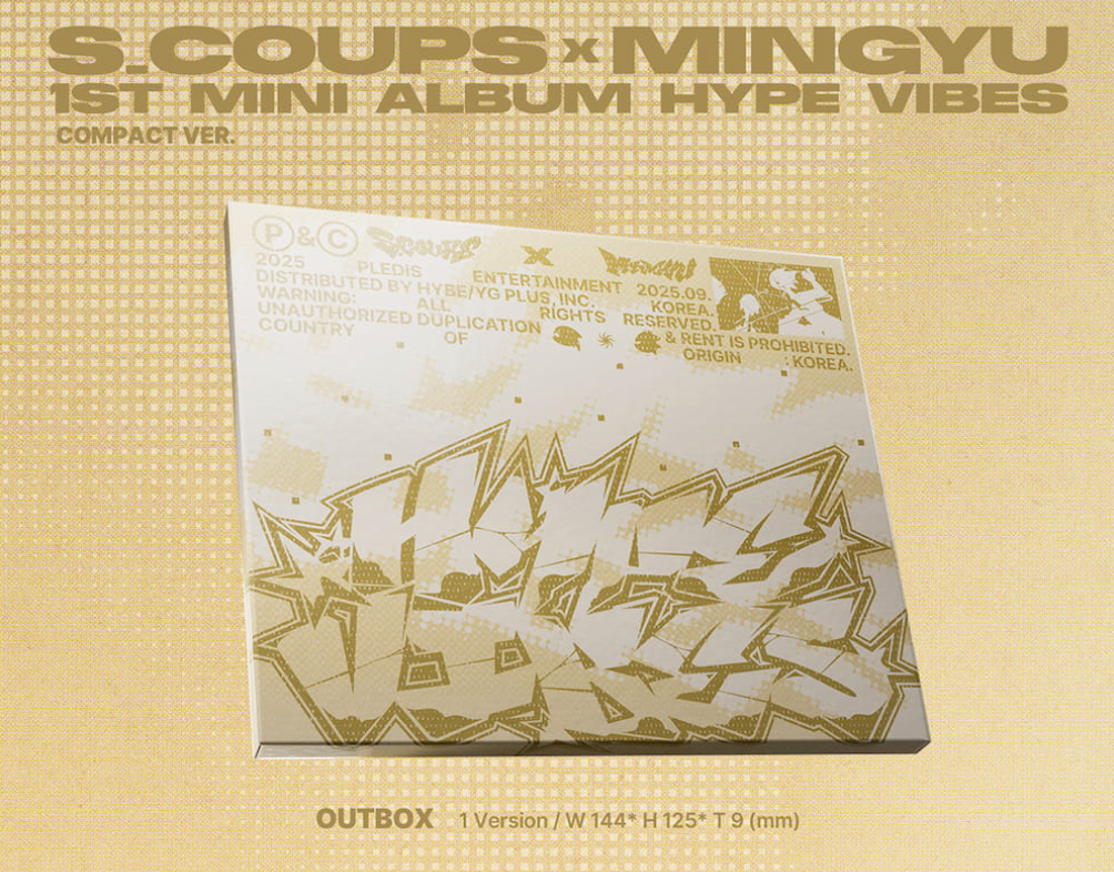 [PRE ORDER] S.COUPS X MINGYU - HAPPY VIBES (COMPACT VER)