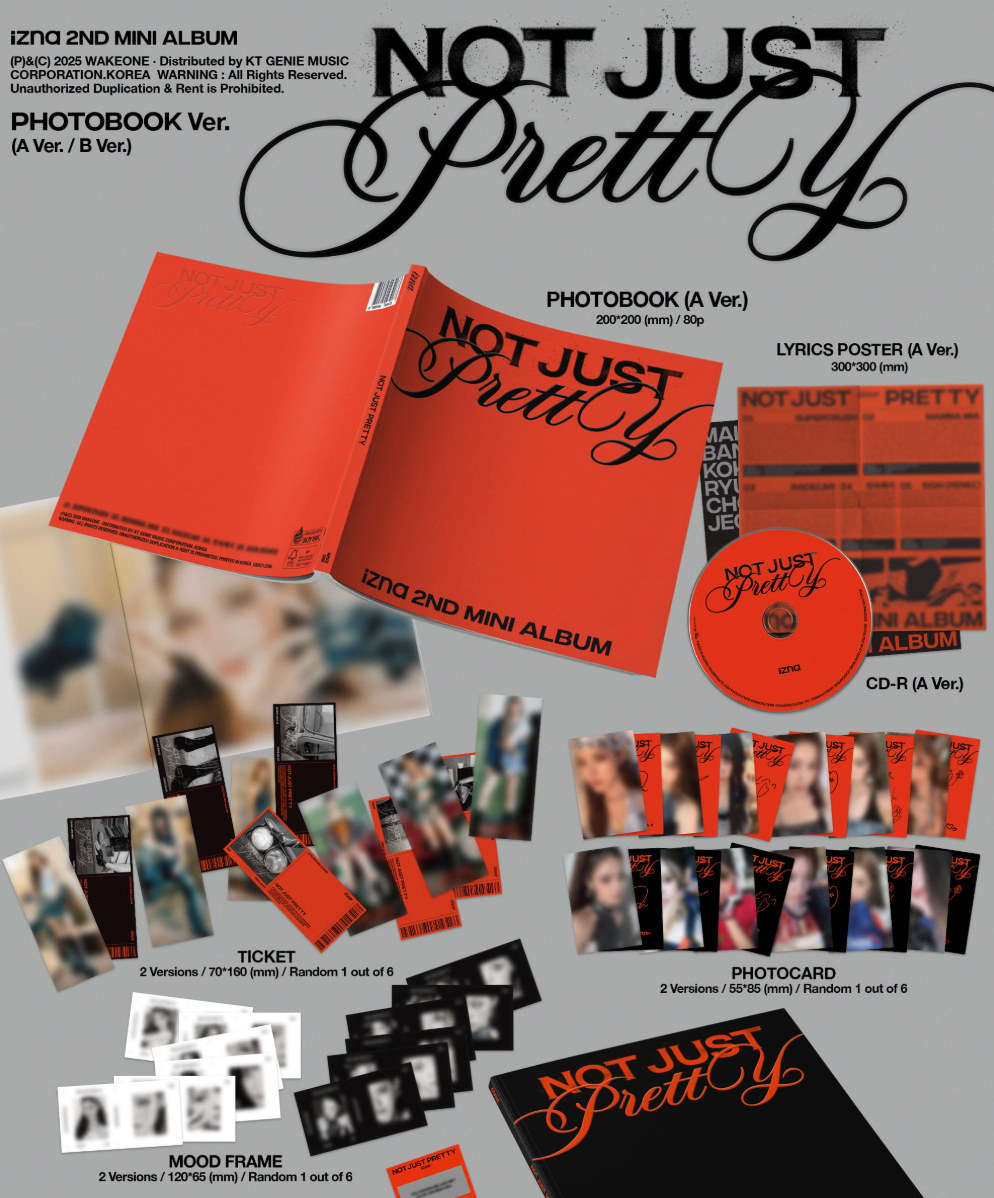 [PRE ORDER] IZNA - NOT JUST PRETTY (PHOTOBOOK VER)