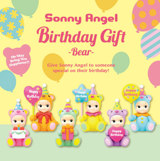 SONNY ANGEL - HAPPY BIRTHDAY (BEAR)