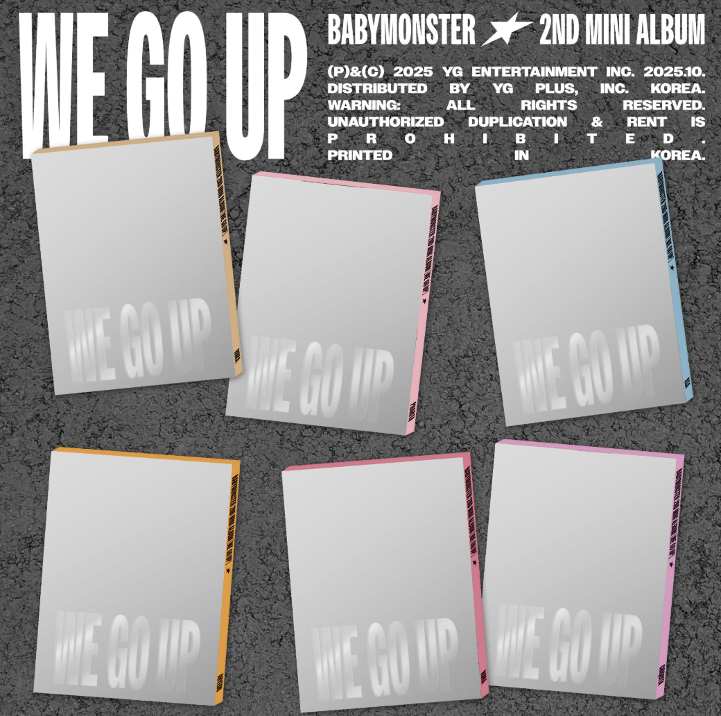[PRE ORDER] BABYMONSTER - WE GO UP (PATTERN VER)